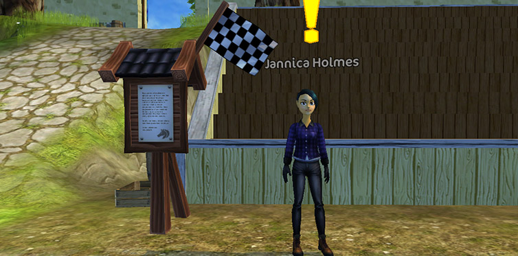 Try out Jannica’s race!
