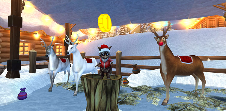 Which one of these fun reindeers is your favorite?