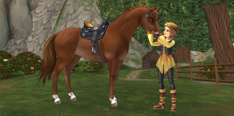 Você e o seu cavalo serão a dupla mais elegante de Jorvik!