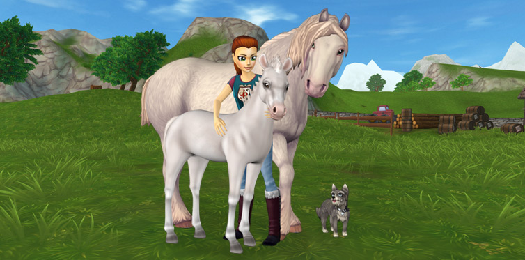 Play with adorable foals all around Jorvik!