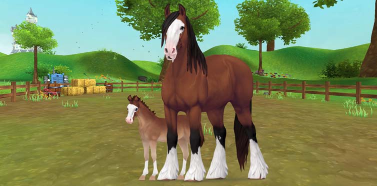 ¿Se unirá este nuevo caballo a tu familia Star? #StarStableHorses #AdmireMyShire
