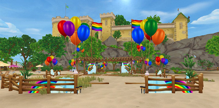 Join the Rainbow Festival parade!