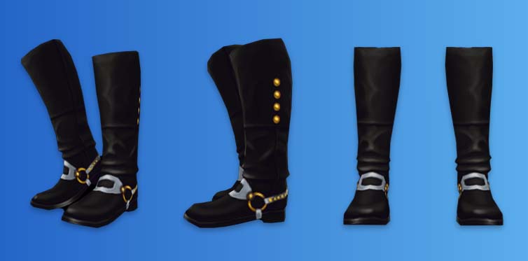 The Admiral’s Dressage Boots are available in the Bonus Shop!
