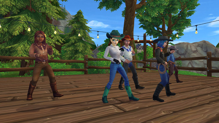 Show off your moves at Starshine Ranch!