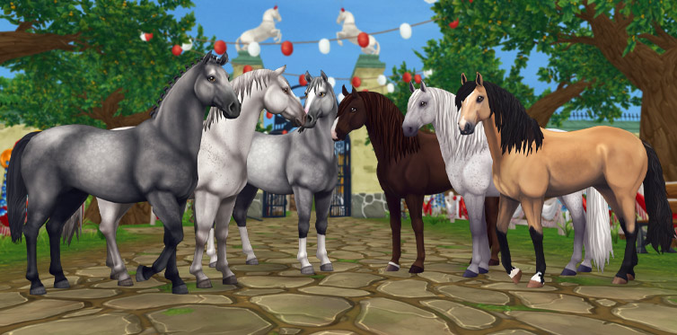 Limited edition horses, only available during the Open House!