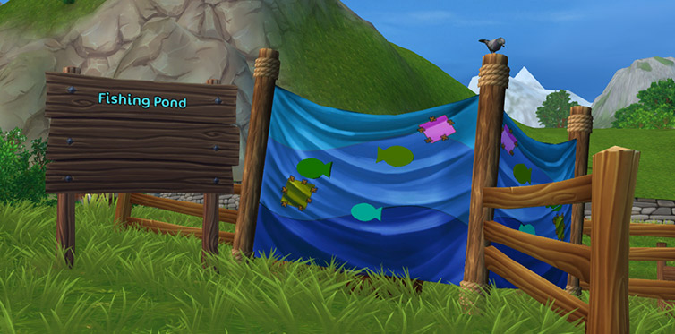 New items await you in the fishing pond!