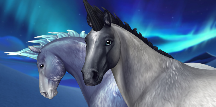 Лошадь породы бриникл прекрасна и в своей волшебной, и в обычной форме!