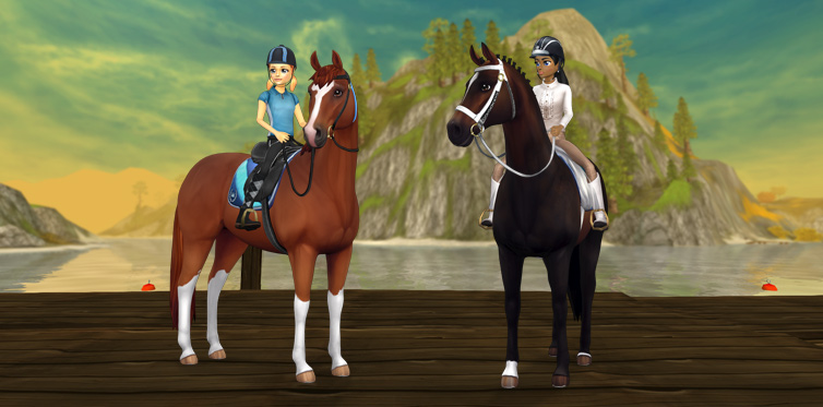Cool sport horses from Goldenhills Valley!