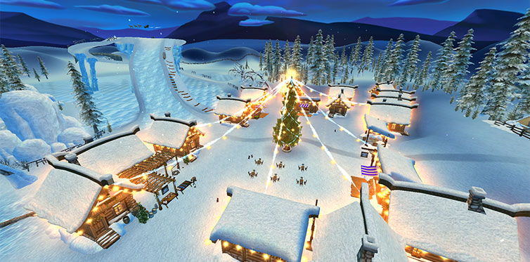 Greetings from Santa’s Christmas Village!
