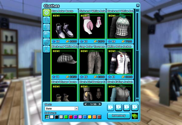 Filter items in stores by 'newest in' and find the latest trends!