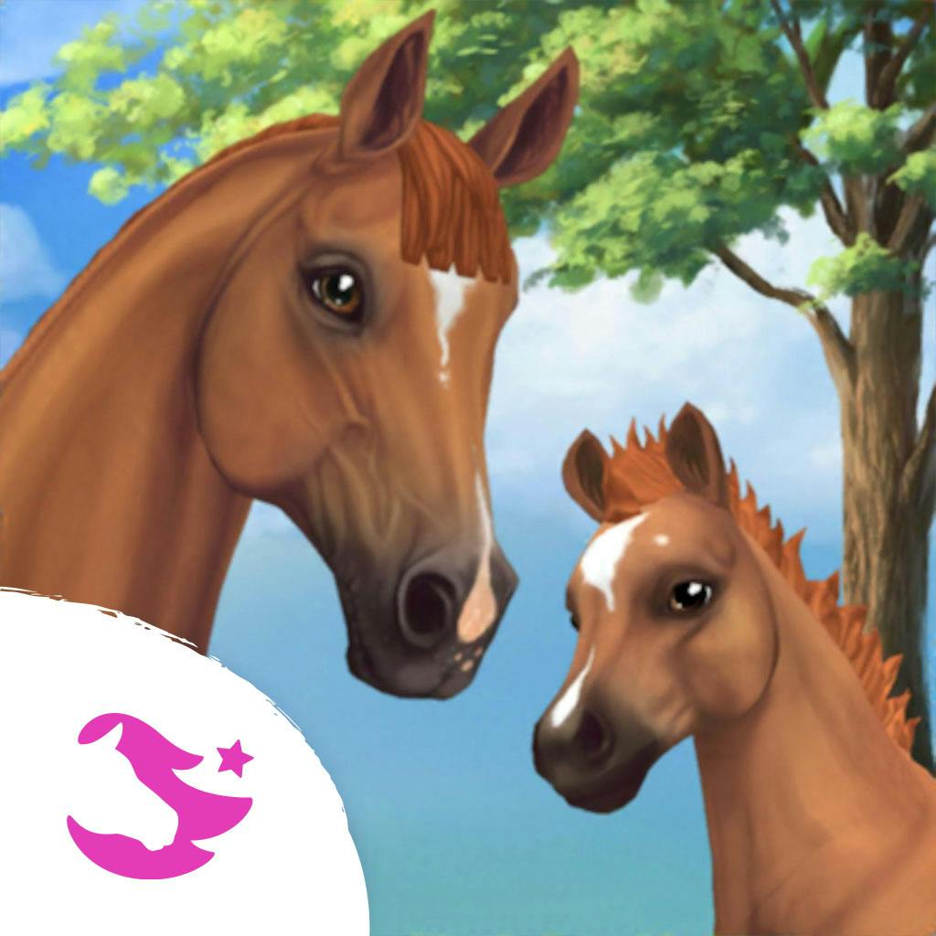 Horse and foal – Horses App from Star Stable