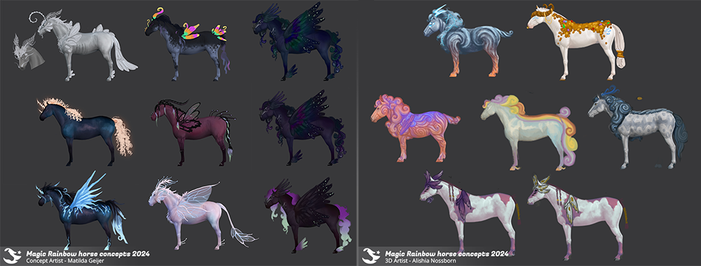 Magical Rainbow Ponies Magical Rainbow Ponies